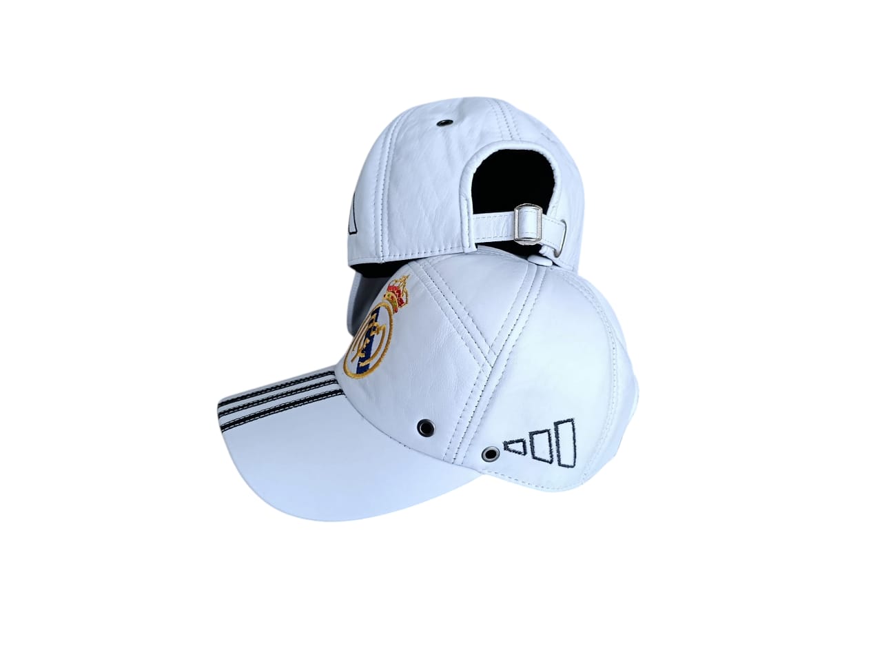 GORRA EN CUERO DEL REAL MADRID